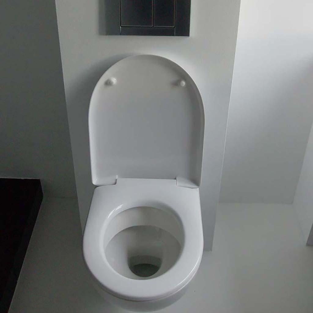 Plaatsing toilet
