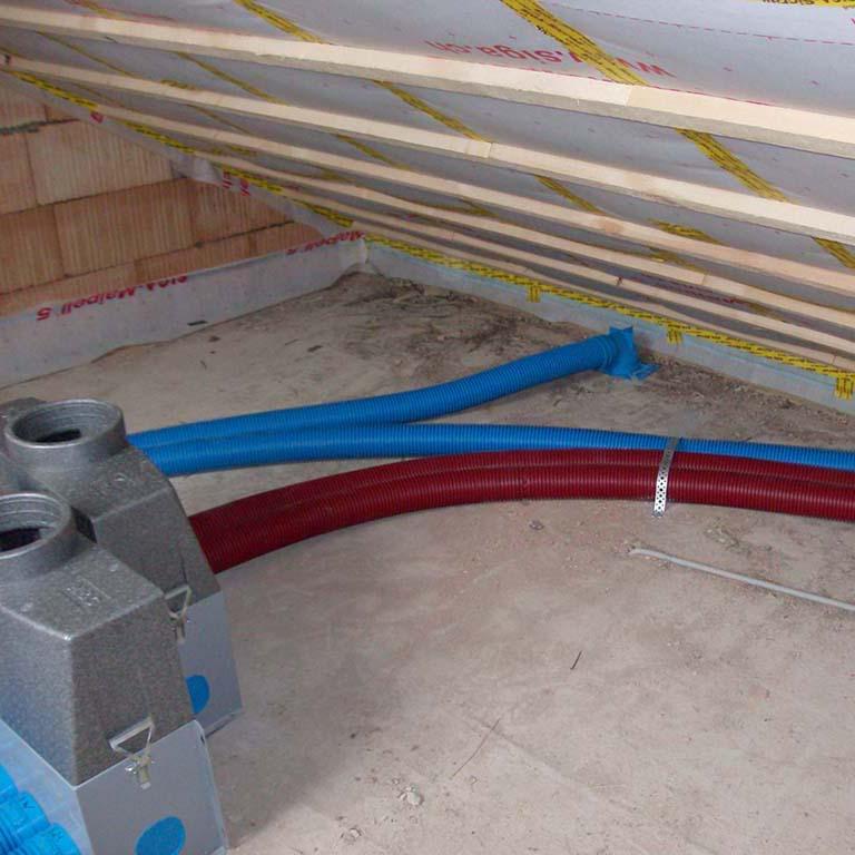 Ronde instortkanalen