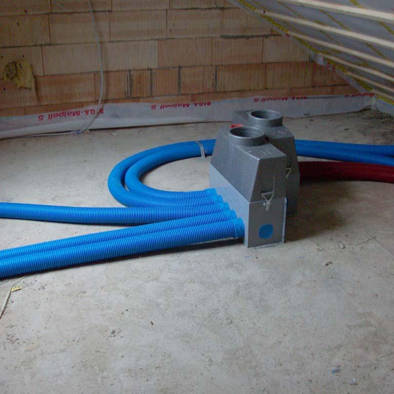 Ronde instortkanalen