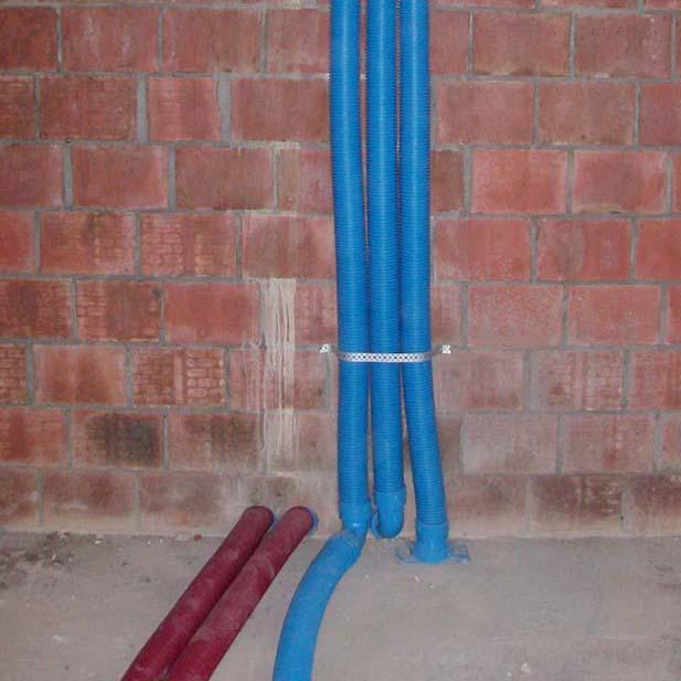 Ronde instortkanalen