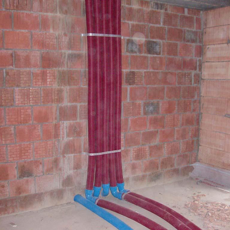 Ronde instortkanalen