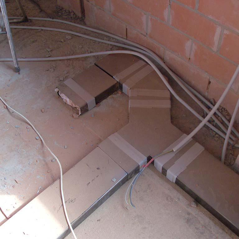 Rechthoekige instortkanalen