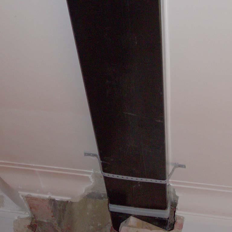 Rechthoekige instortkanalen