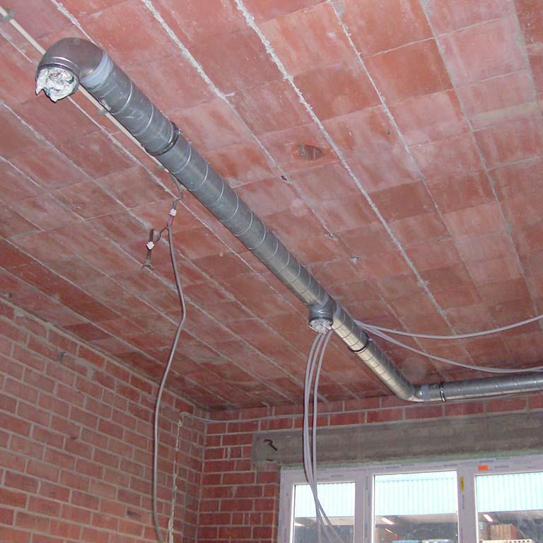 Ventilatie met spiraalkokers