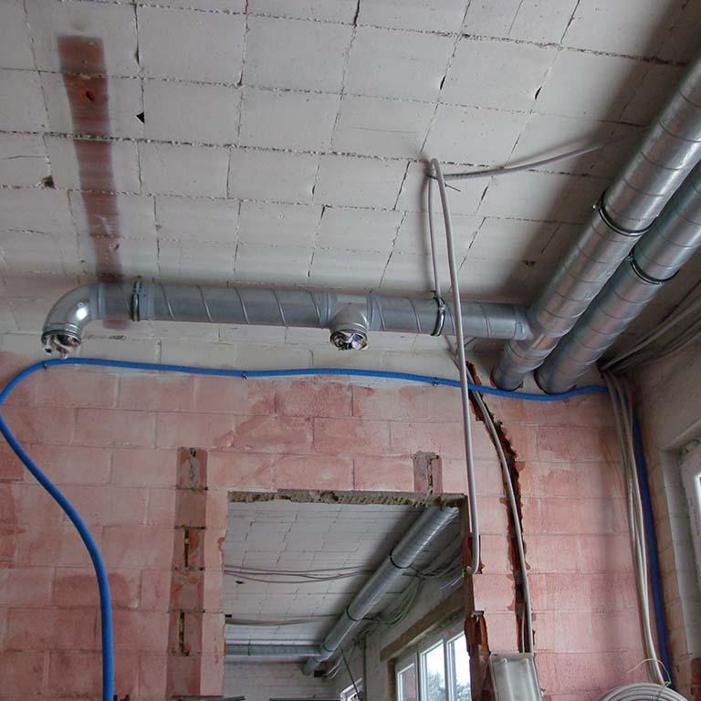 Ventilatie met spiraalkokers