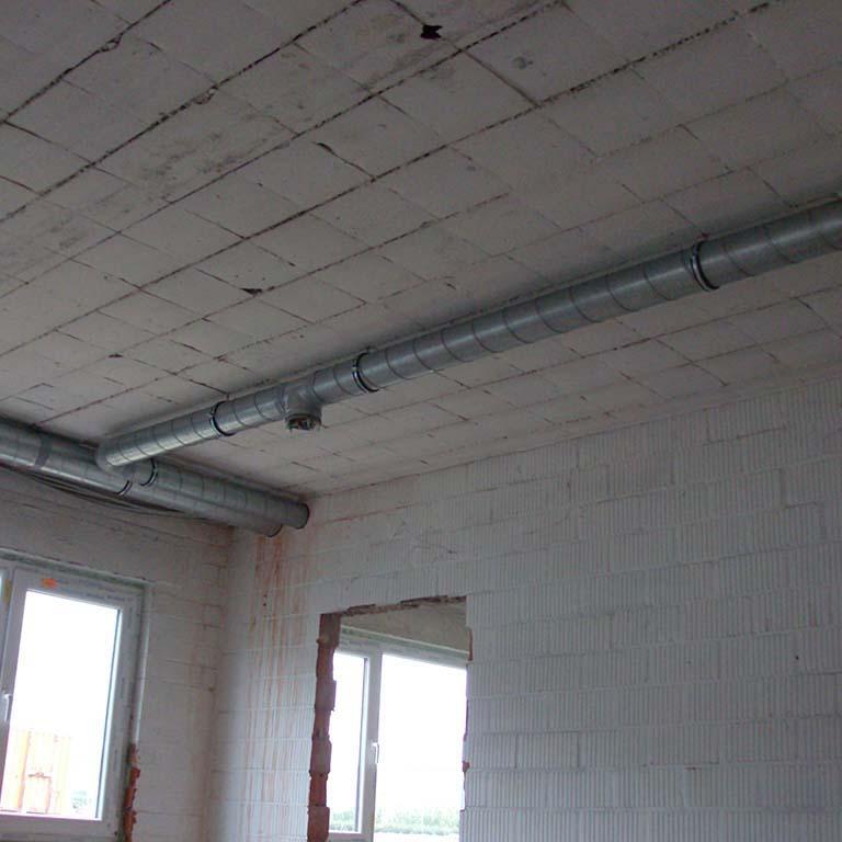 Ventilatie met spiraalkokers