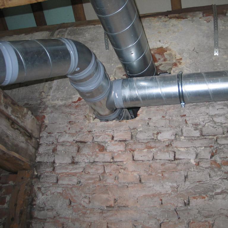 Ventilatie met spiraalkokers